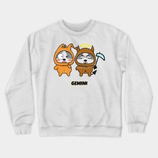 Funny Zodiac Baby Gemini Crewneck Sweatshirt